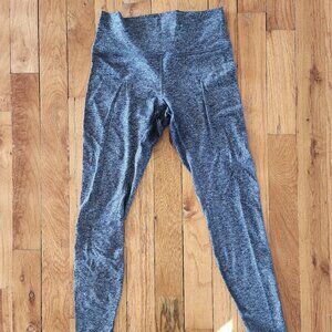 Lululemon Dark Heather Grey Align leggings size 12